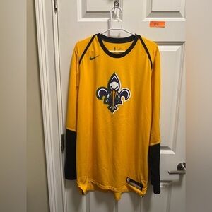 Mens New Orleans Pelicans Rare Nike Team Zion Shirt Jersey NBA Basketball